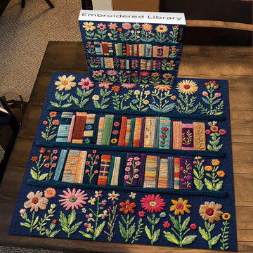 Biblioteca ricamata puzzle puzzle 1000 pezzi